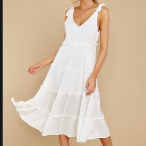 White dress from Red Dress Boutique